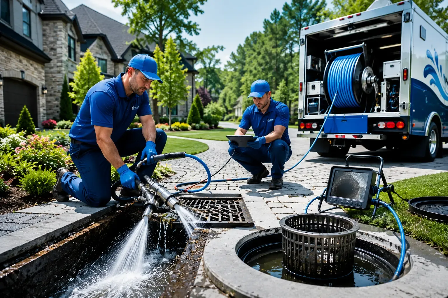 Local outdoor drain cleaning professionals in Larkspur, CO